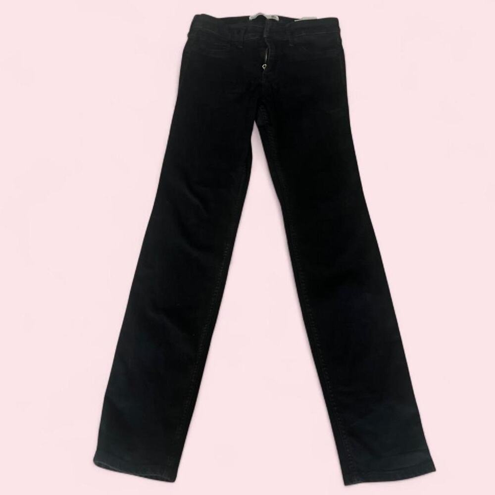 Ladies Abercrombie fitch black midrise jeans size 6
